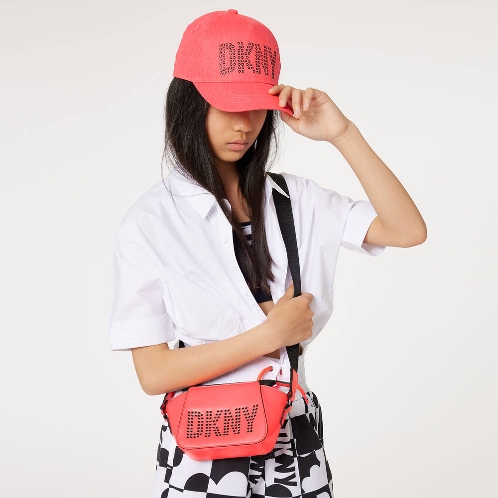 دكني-قميص 2 في 1 قطن بوبلين لون أبيض للبنات | Childrensalon Outlet