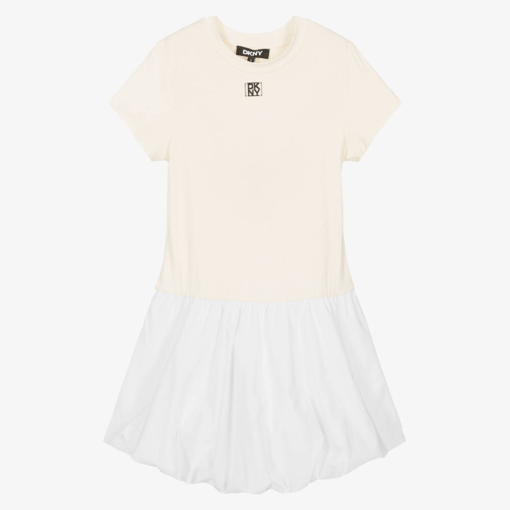 DKNY-Gold Dress | Childrensalon Outlet
