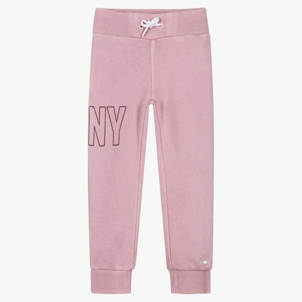 DKNY - Baumwolljersey-Jogginghose Flieder | Childrensalon