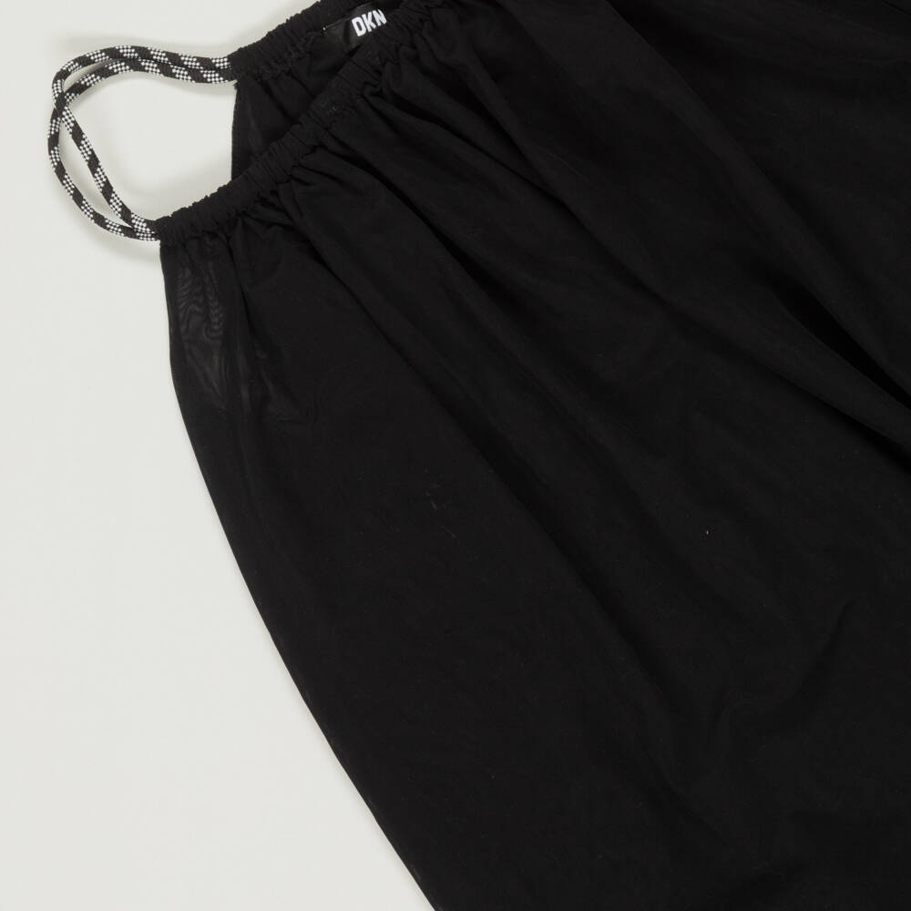 DKNY-Preloved Girls Black & White 2-in-1 Dress (8 years) | Childrensalon Outlet