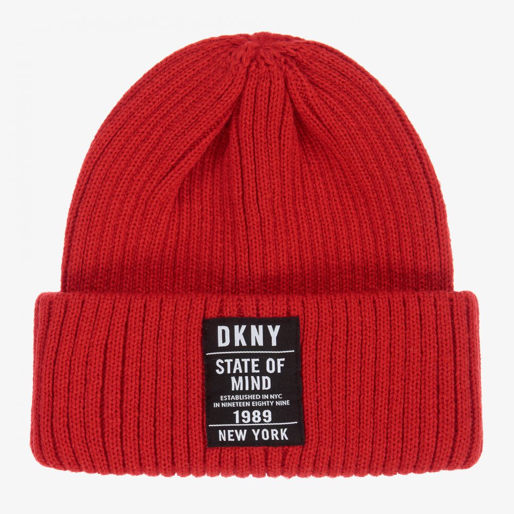 DKNY - Bonnet rouge | Childrensalon