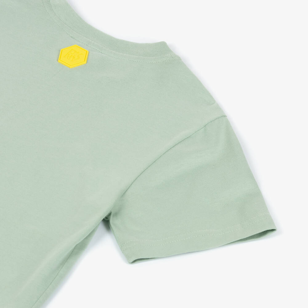 DKNY-Sage Green Ss Tee | Childrensalon Outlet