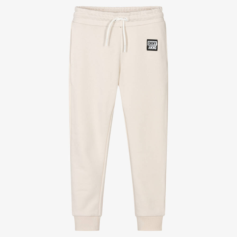 DKNY - Beige Teen Baumwoll-Jogginghose  | Childrensalon