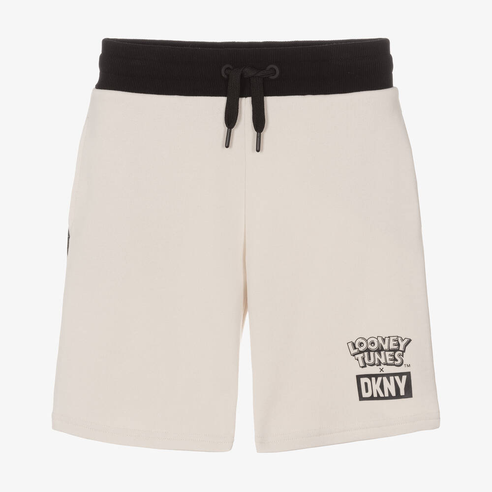 DKNY - Teen Beige Looney Tunes Cotton Shorts | Childrensalon