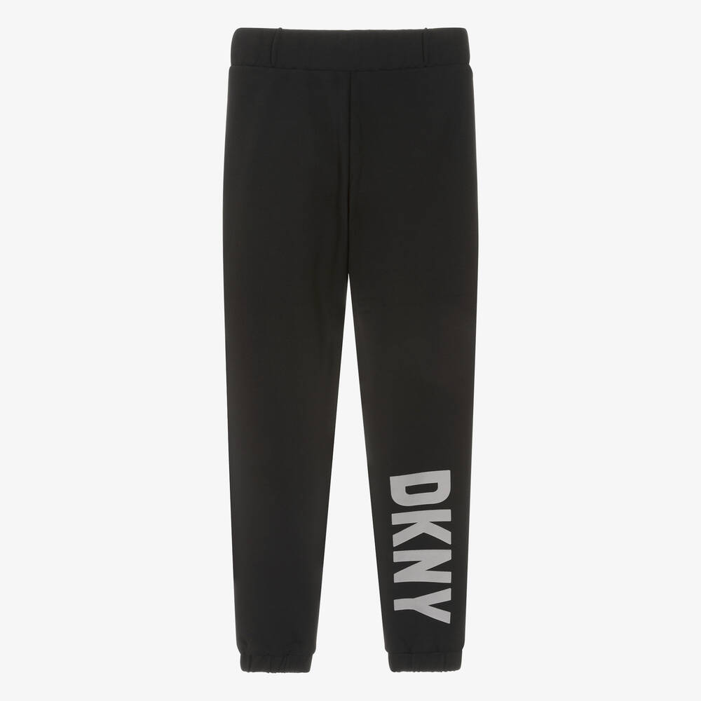 DKNY-Черные хлопковые джоггеры со знаком Бэтмена | Childrensalon Outlet