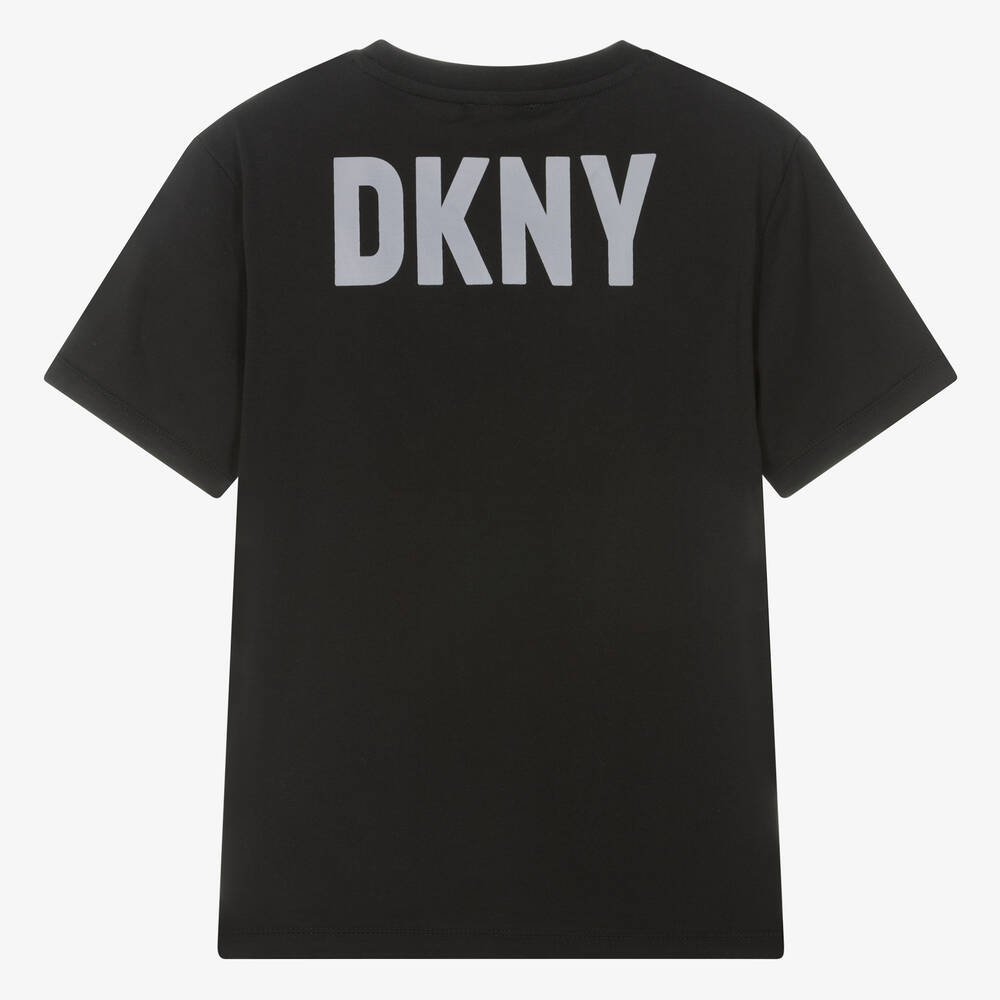 DKNY-Teen Black Cotton Batman T-Shirt | Childrensalon Outlet