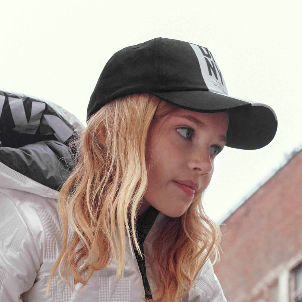 DKNY-Черная хлопковая бейсболка для подростков | Childrensalon Outlet