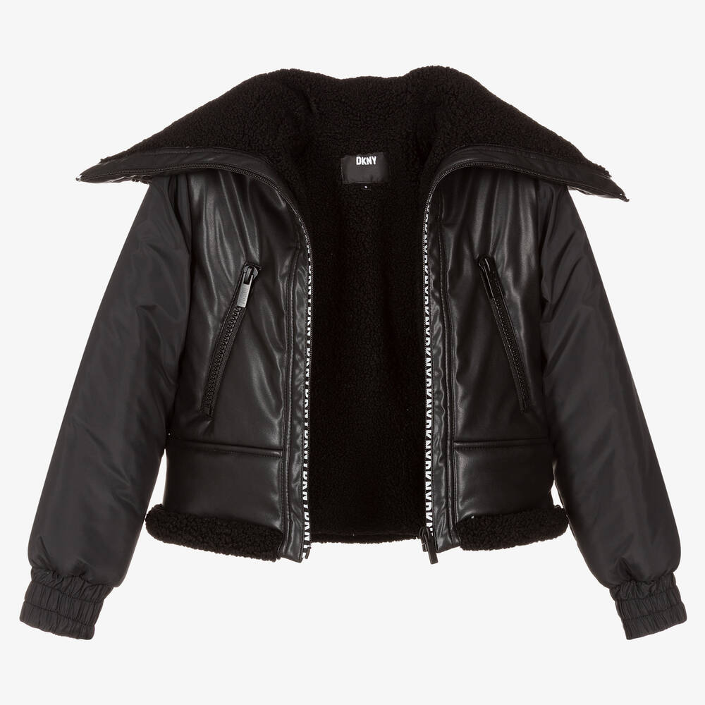 Veste en cuir ado sales
