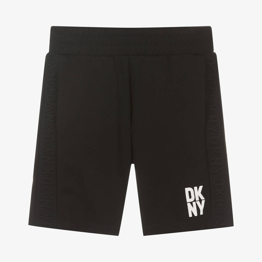 DKNY - Short noir en jersey Milano ado | Childrensalon