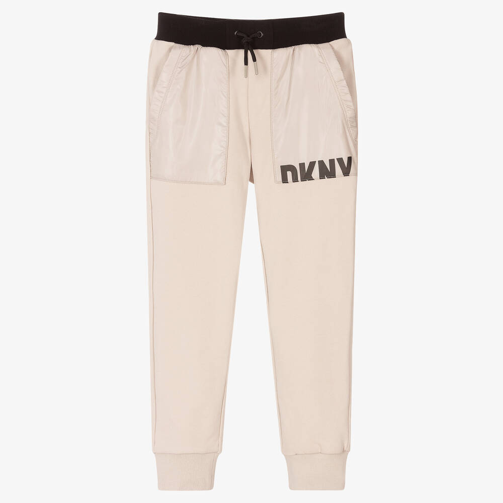 DKNY - Pantalon de jogging beige Ado | Childrensalon