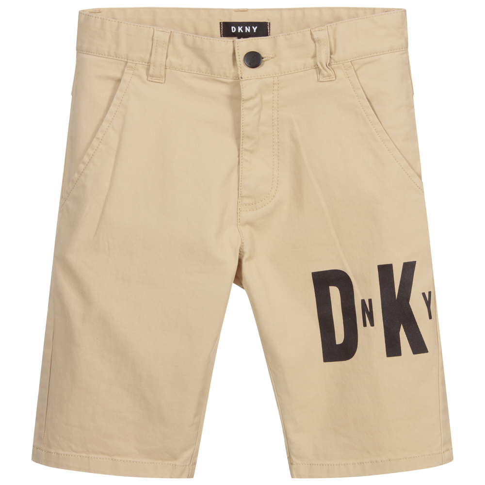 DKNY - Beige Teen Shorts für Jungen  | Childrensalon
