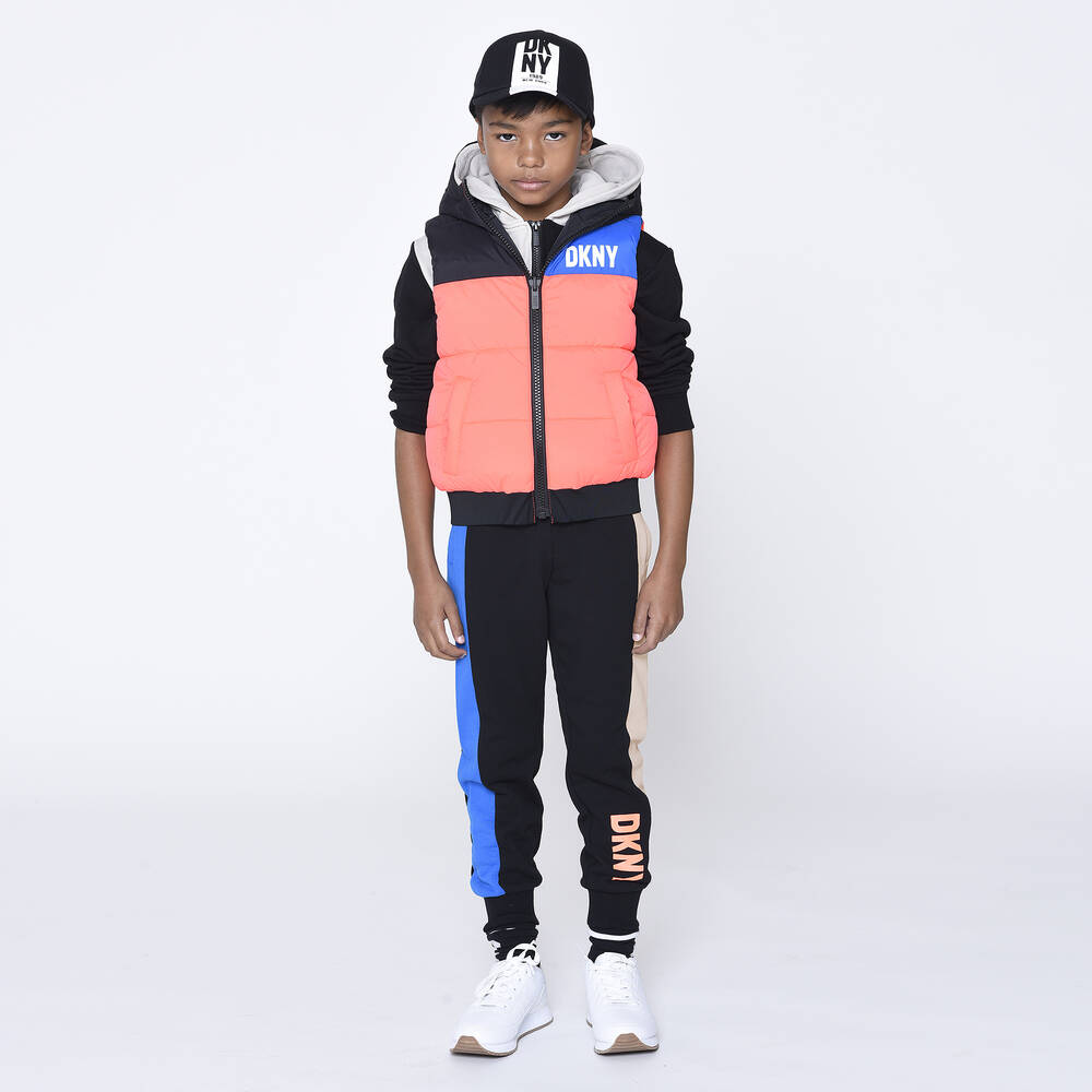 DKNY-Черные джоггеры для мальчиков-подростков | Childrensalon Outlet