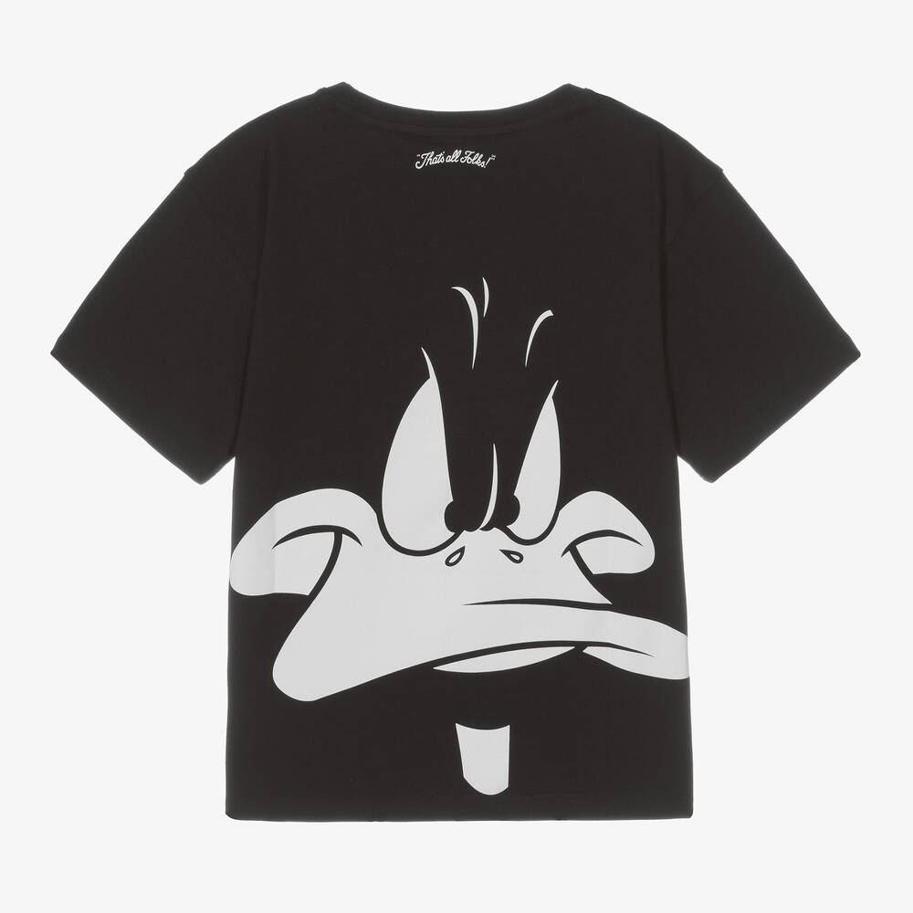 DKNY-Teen Boys Black Looney Tunes T-Shirt | Childrensalon Outlet