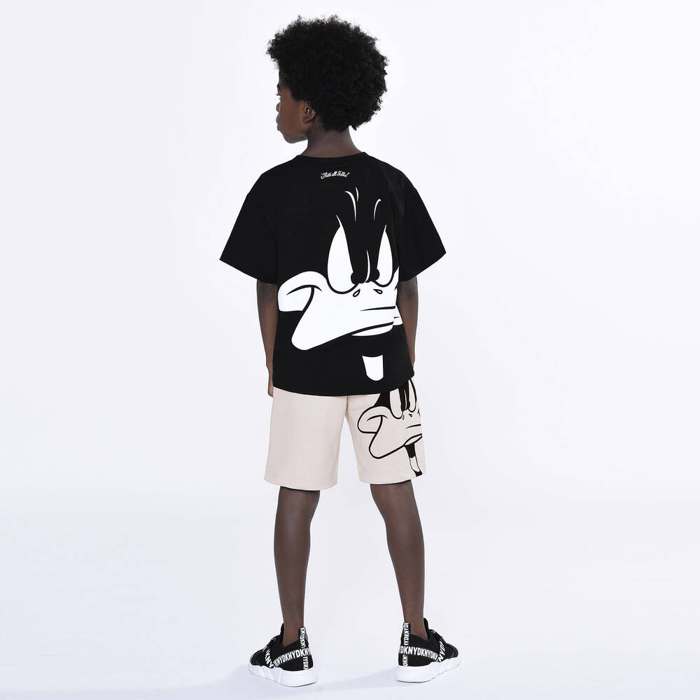 DKNY-Teen Boys Black Looney Tunes T-Shirt | Childrensalon Outlet