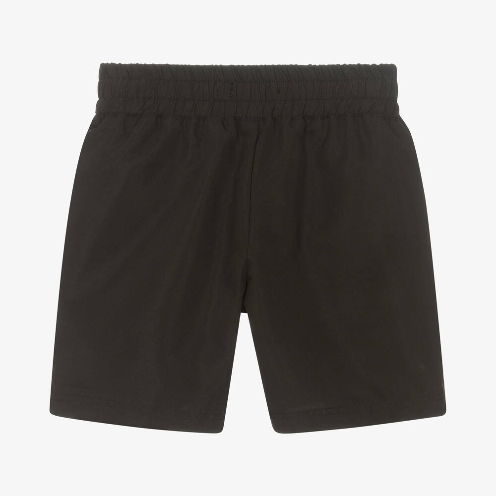 DKNY-Teen Boys Black Swim Shorts | Childrensalon Outlet