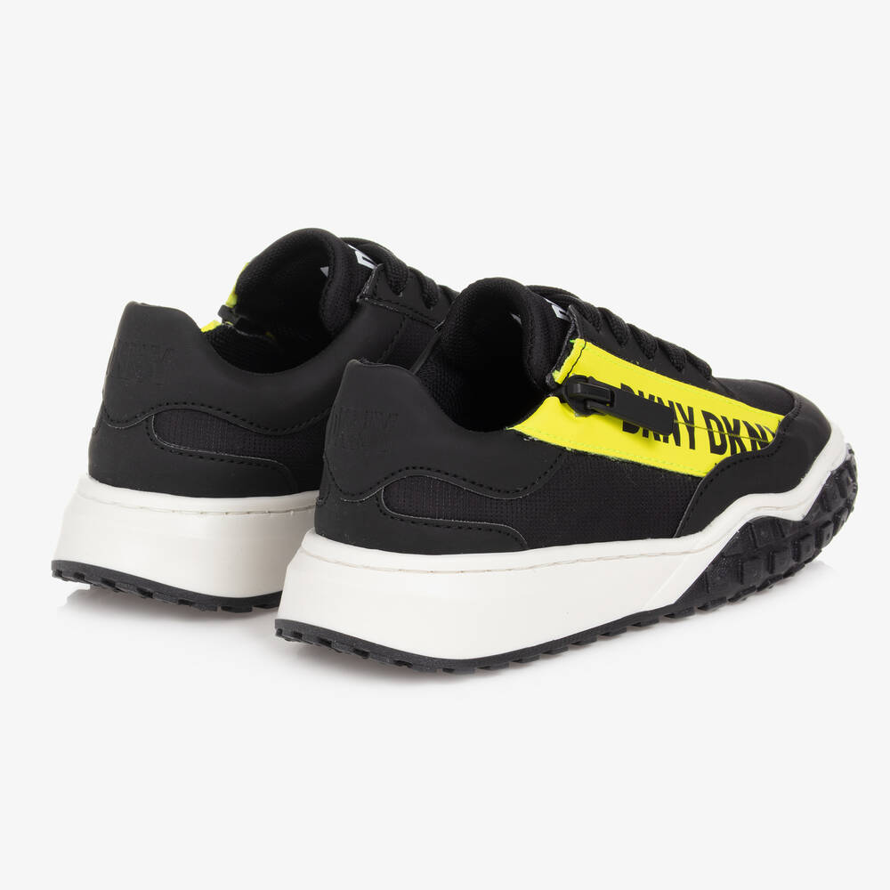 Dkny hot sale logo trainers