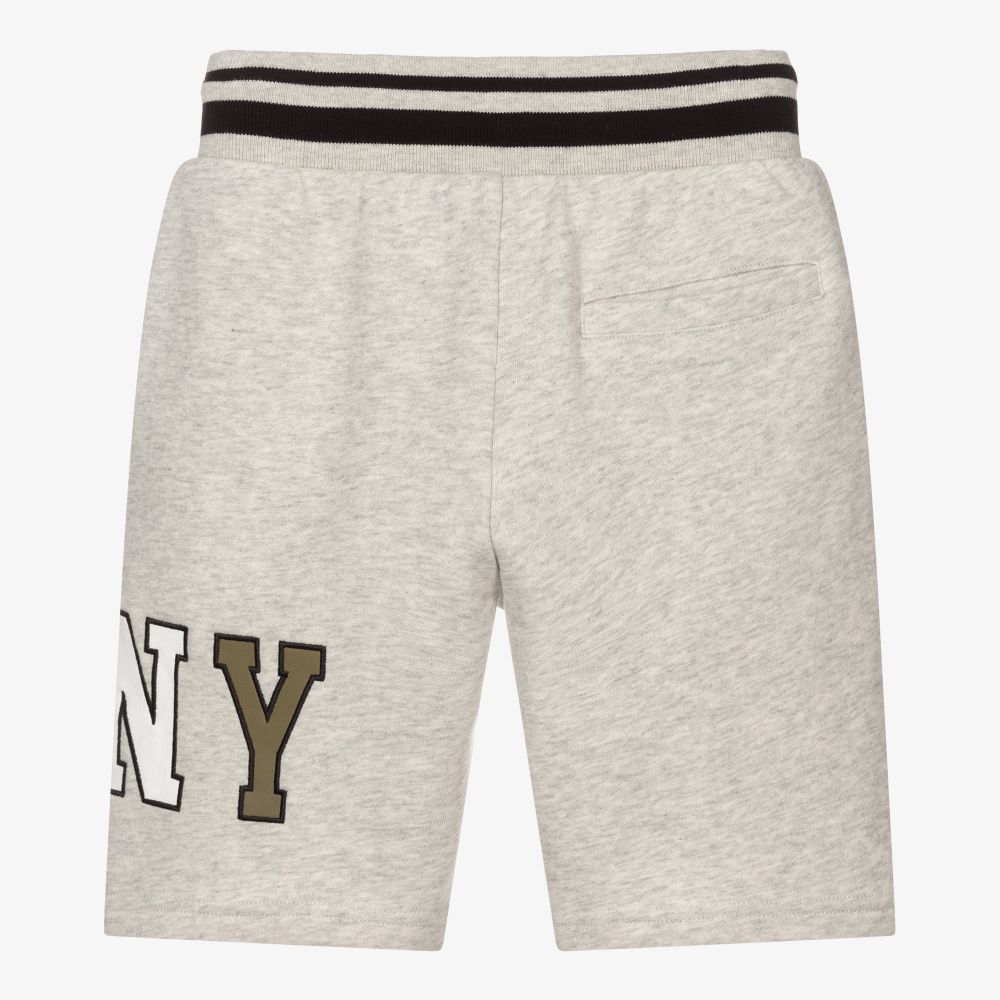 DKNY-Teen Boys Grey Jersey Shorts | Childrensalon Outlet
