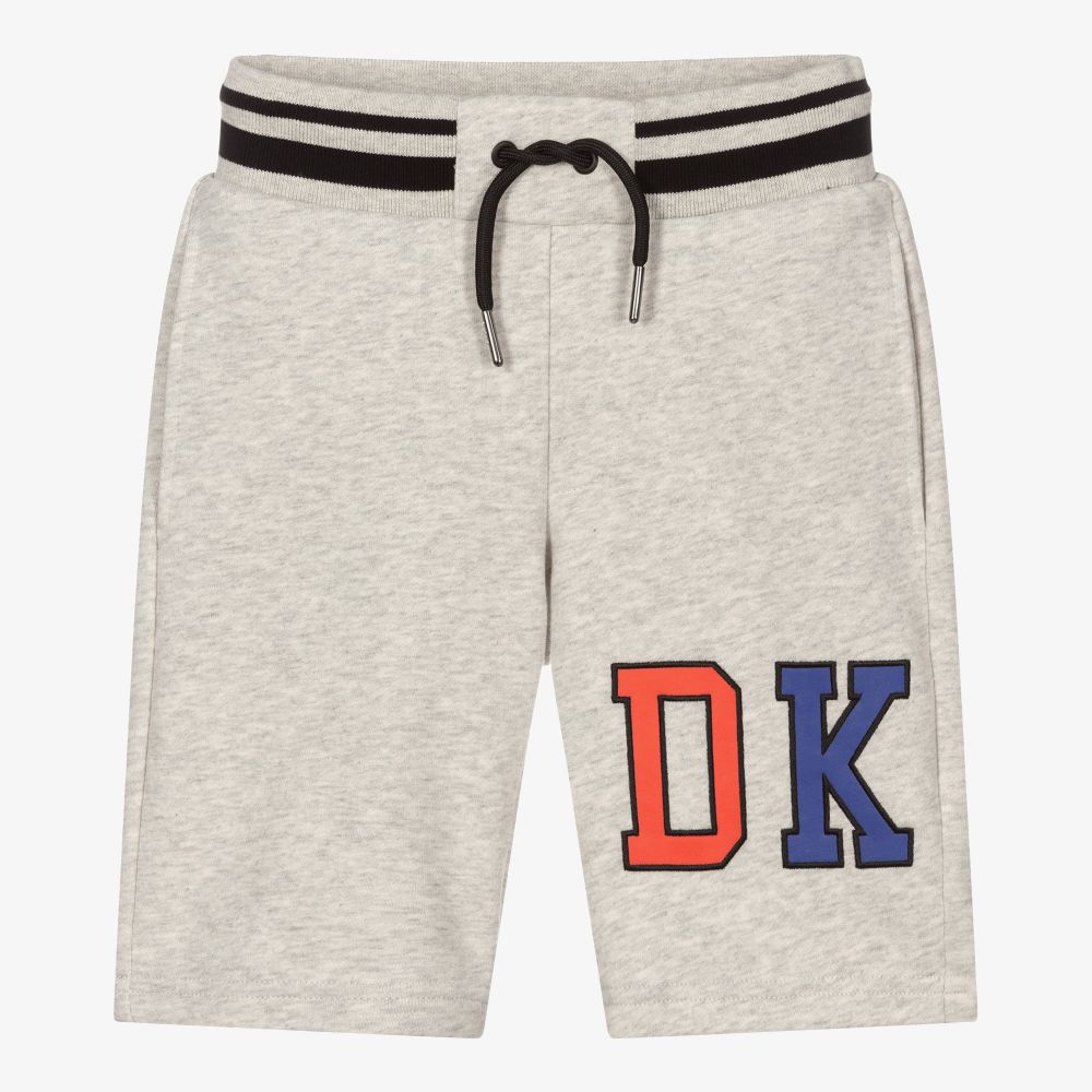 DKNY - Short gris en jersey Ado | Childrensalon