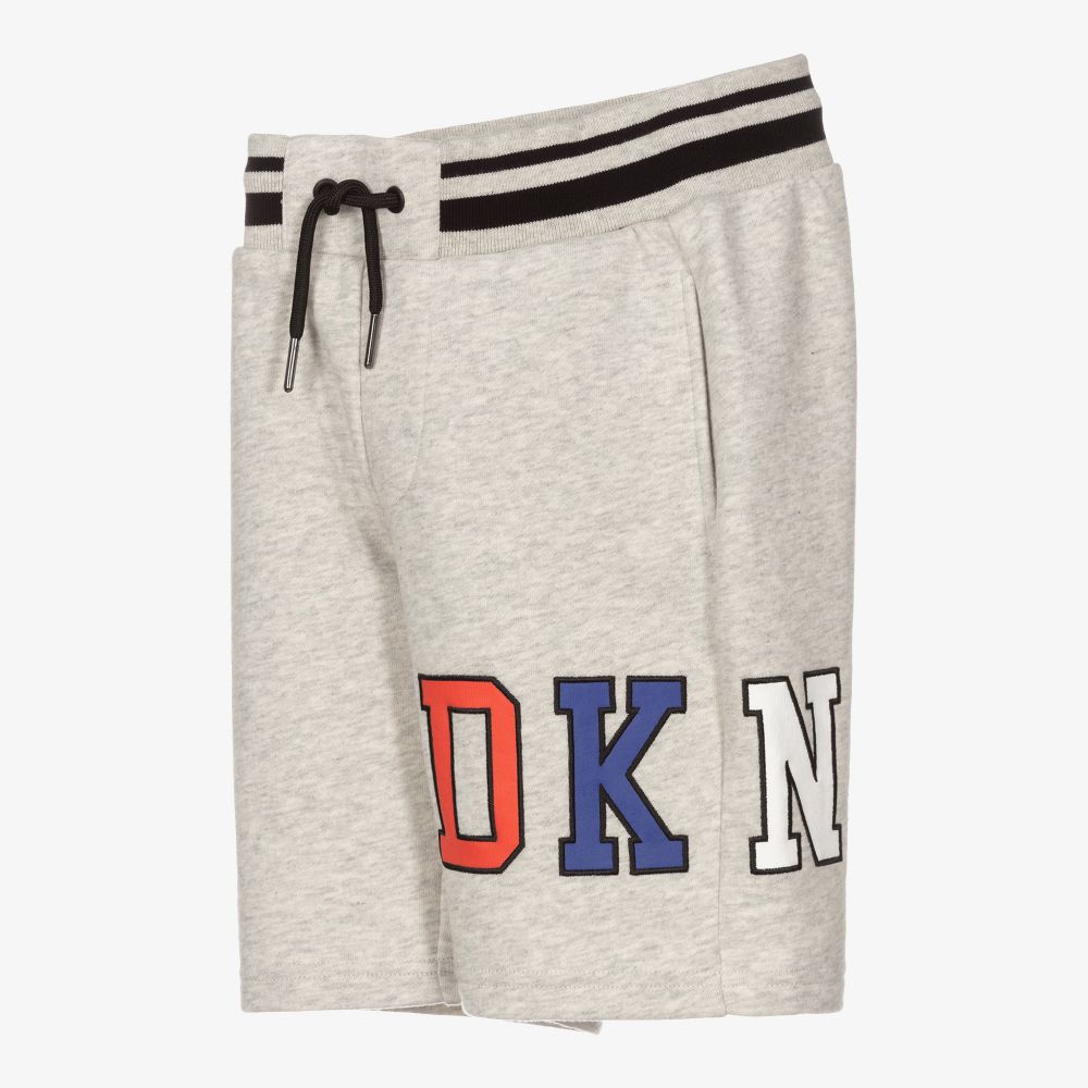 DKNY-Teen Boys Grey Jersey Shorts | Childrensalon Outlet