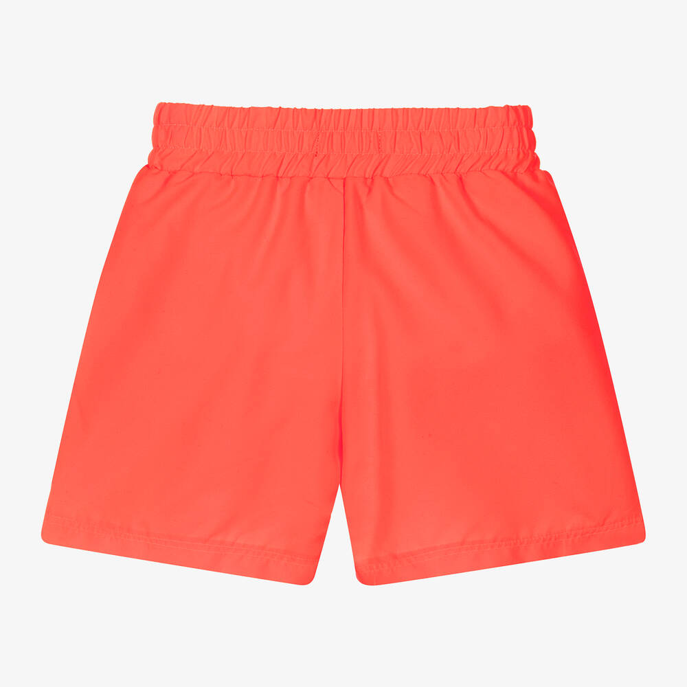 DKNY-Teen Boys Neon Orange Swim Shorts | Childrensalon Outlet