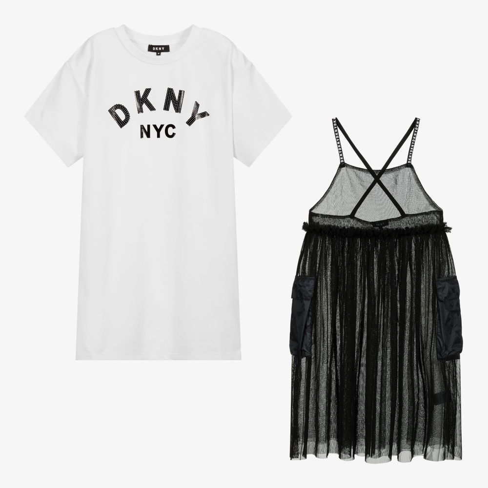 DKNY-Teen Girls 2-in-1 Dress | Childrensalon Outlet