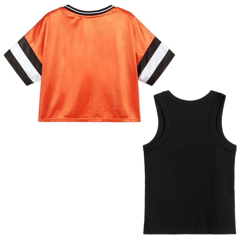 DKNY-Teen Girls 2 in 1 Sporty Top | Childrensalon Outlet