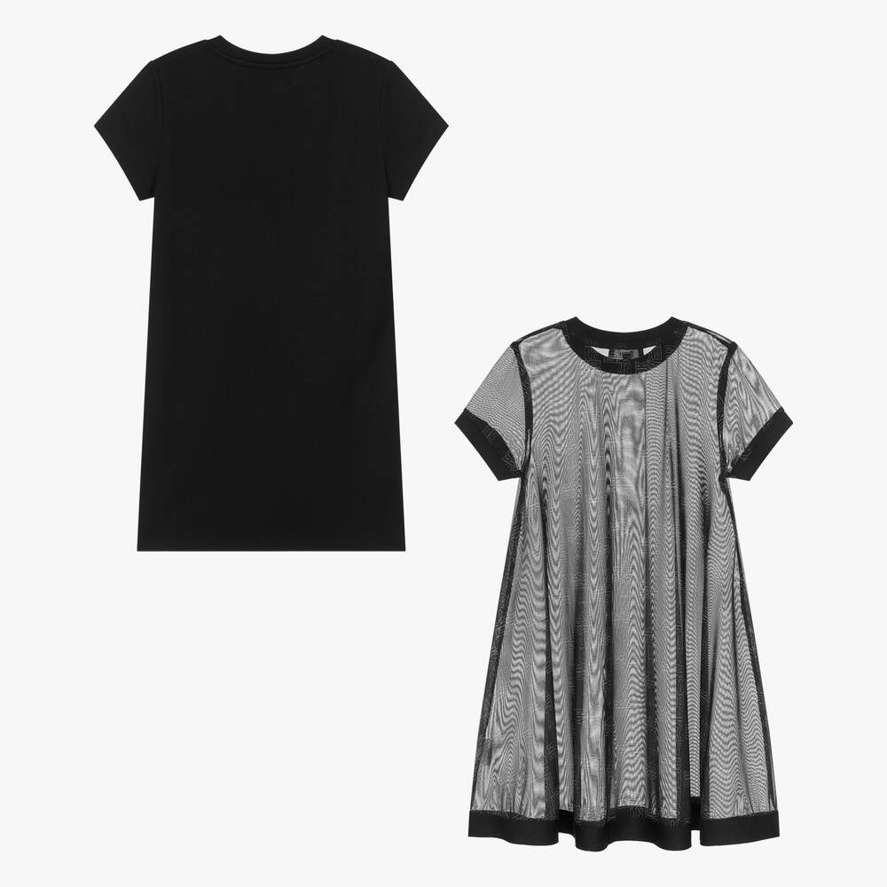 Young girls black dress cheap