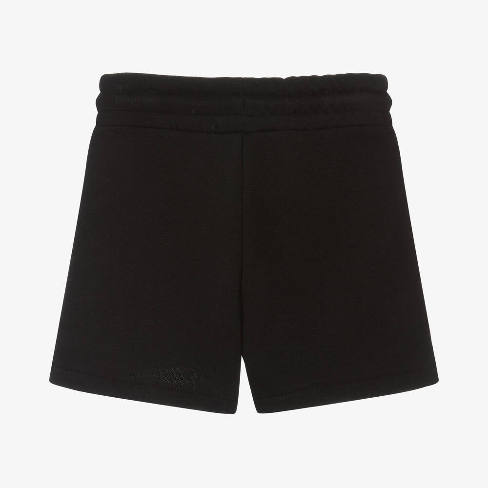 Black cotton shorts for girls hotsell