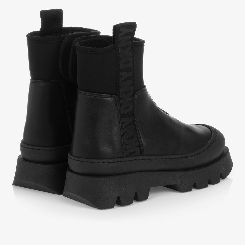 Dkny black booties top