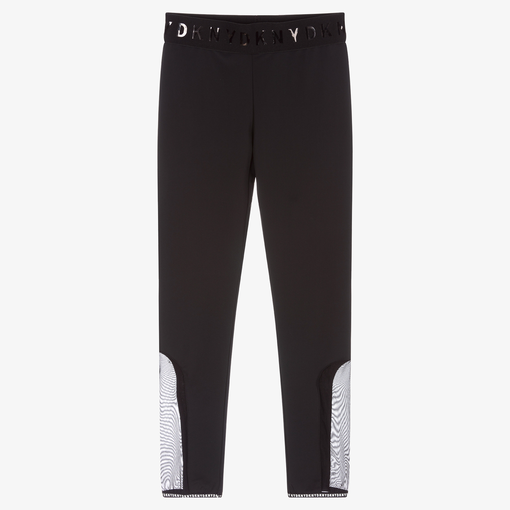 DKNY-Teen Girls Black Leggings | Childrensalon Outlet