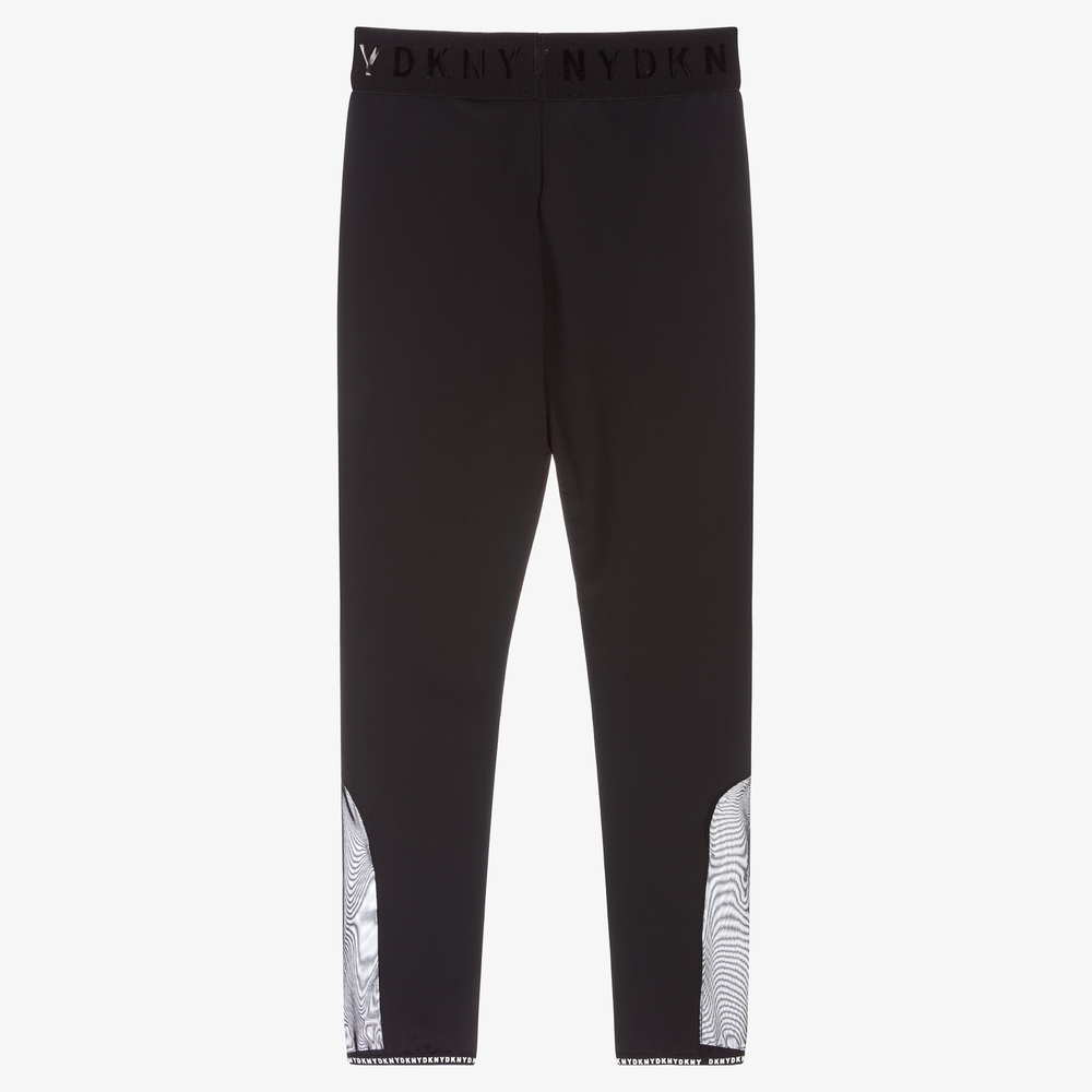 DKNY-Черные легинсы для девочек-подростков | Childrensalon Outlet