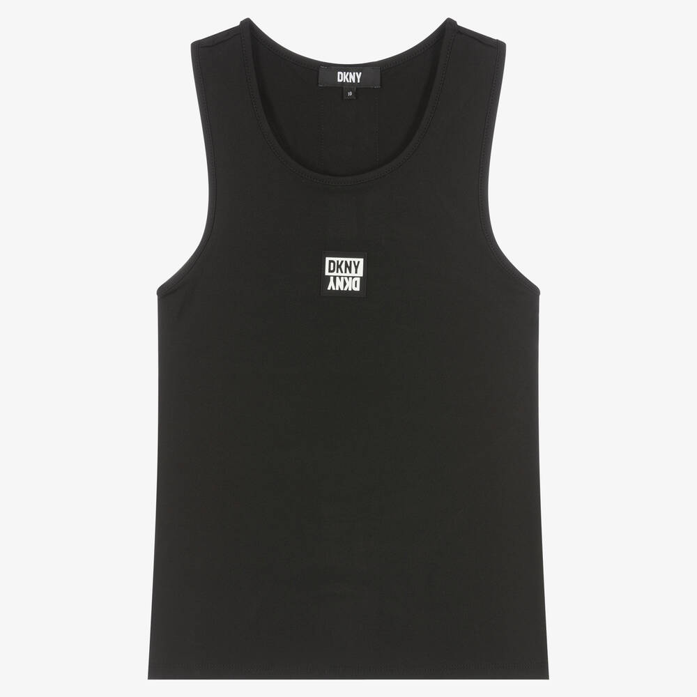 DKNY-توب فيست تينز بناتي لون أسود | Childrensalon Outlet