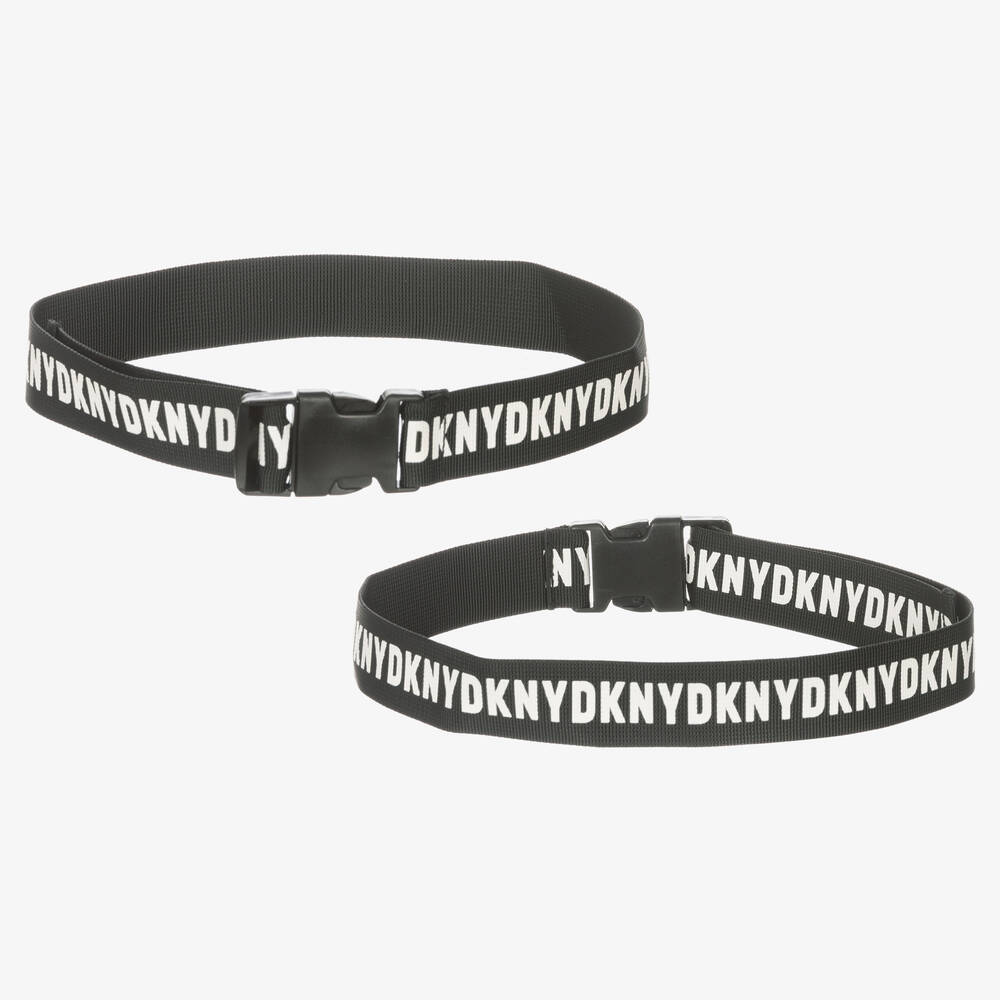 DKNY-Черная нейлоновая юбка | Childrensalon Outlet