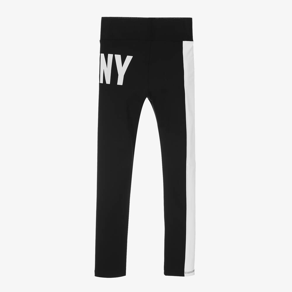 DKNY-Черно-белые легинсы для подростков | Childrensalon Outlet