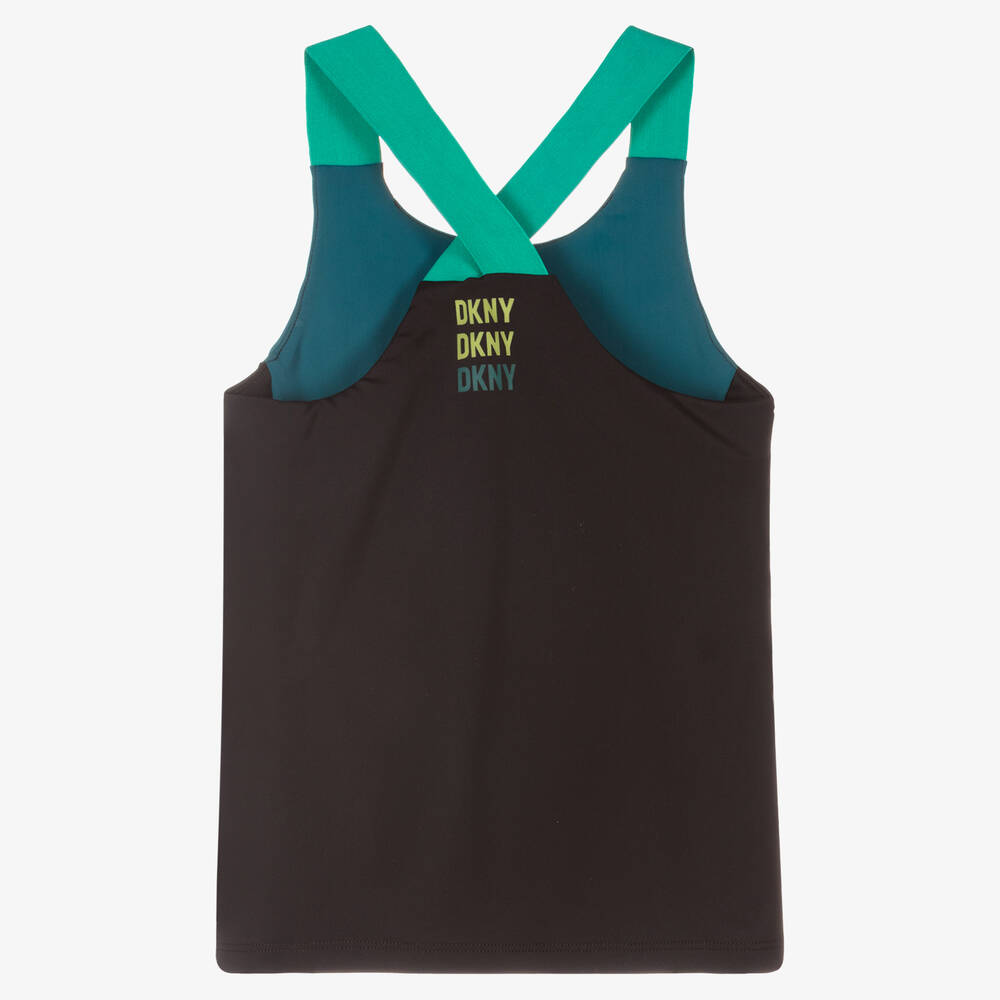 DKNY-Синий спортивный топ для девочек-подростков | Childrensalon Outlet