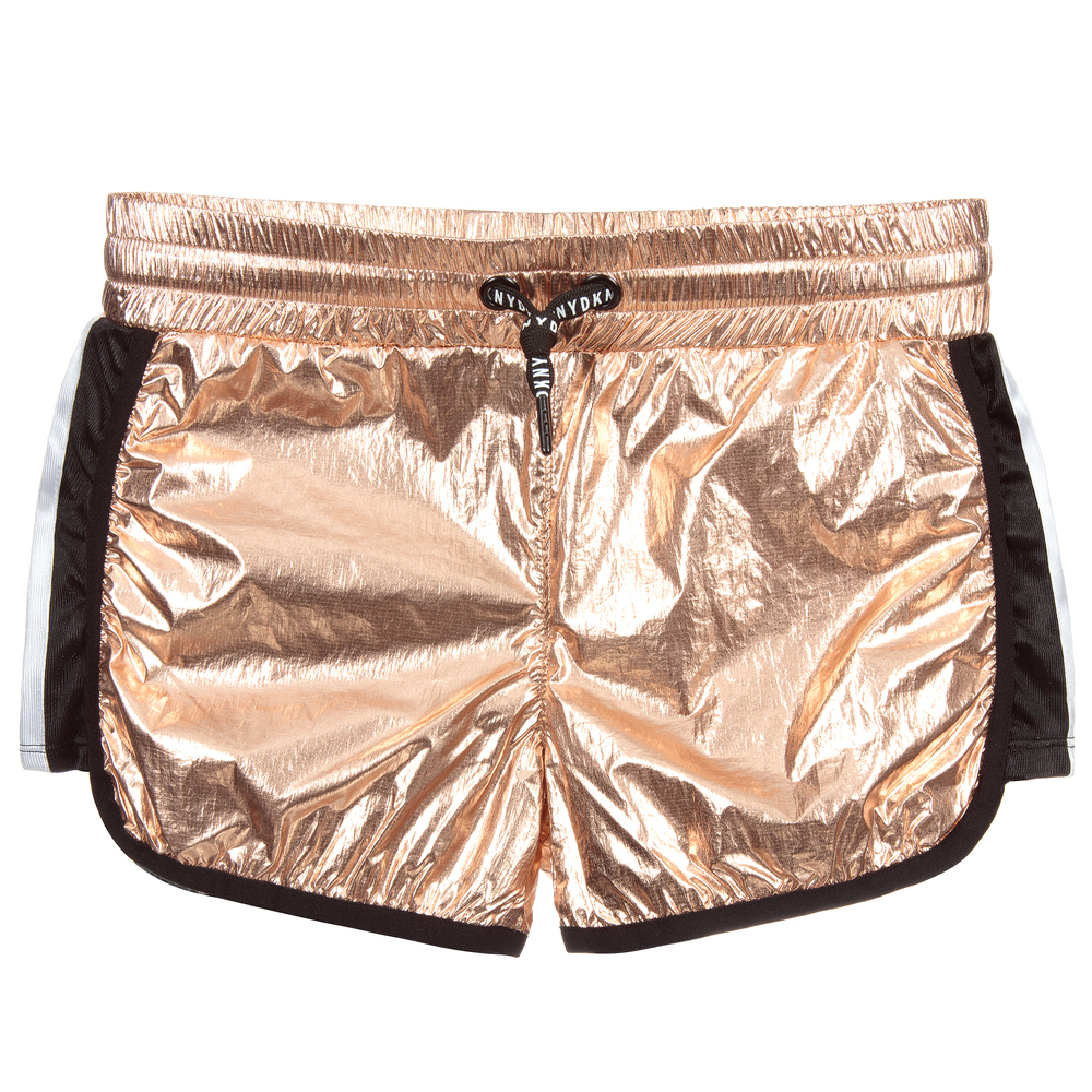 DKNY - Short doré Ado fille | Childrensalon