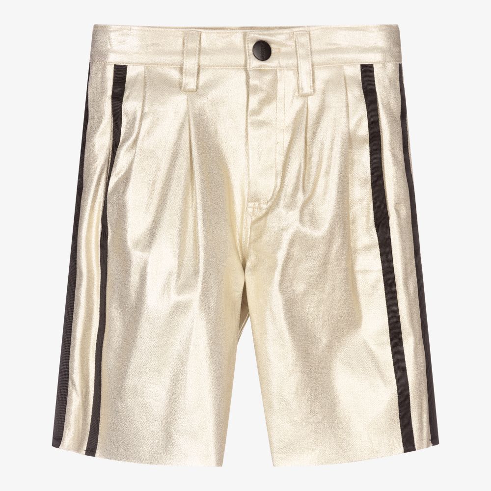 DKNY - Teen Girls Gold Shorts | Childrensalon