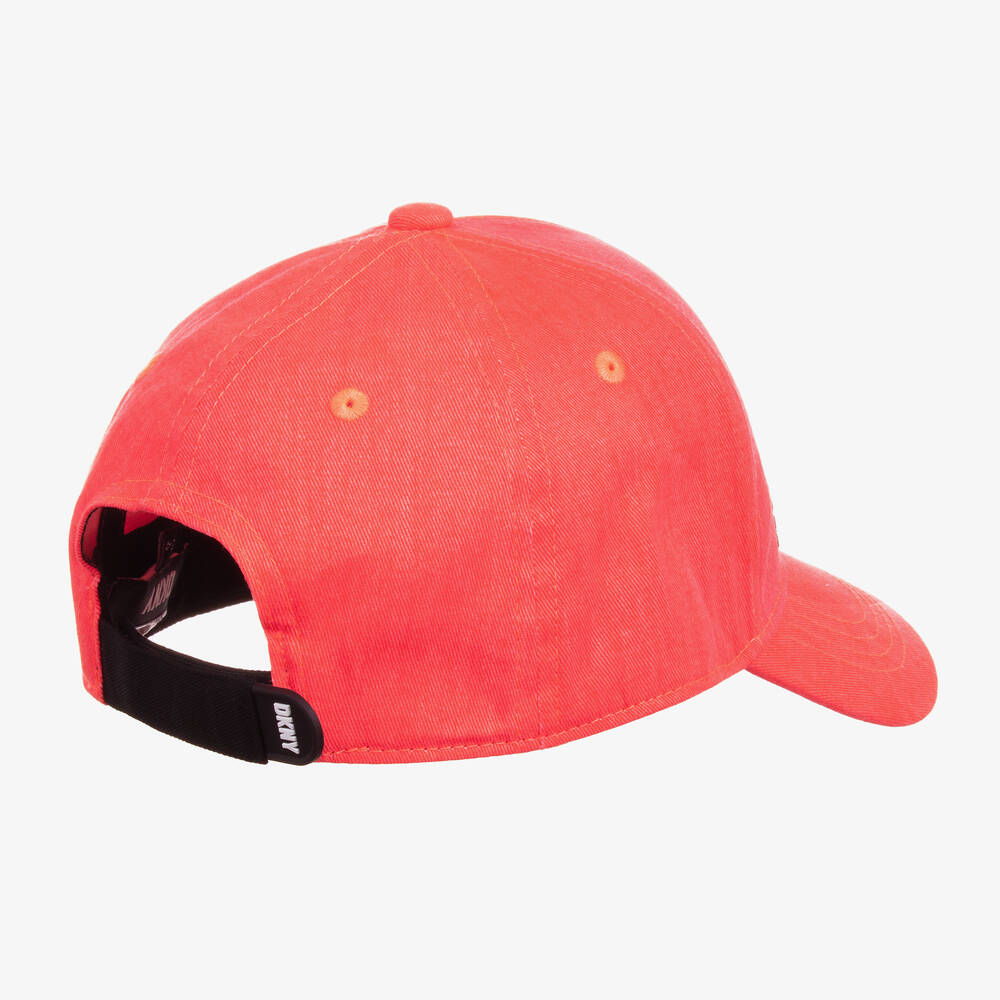 دكني-كاب تويل لون زهري نيون للمراهقات | Childrensalon Outlet