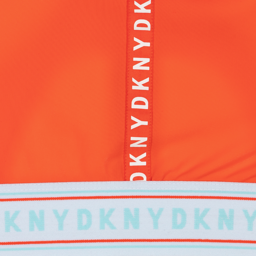 DKNY-Teen Girls Orange Sports Top | Childrensalon Outlet