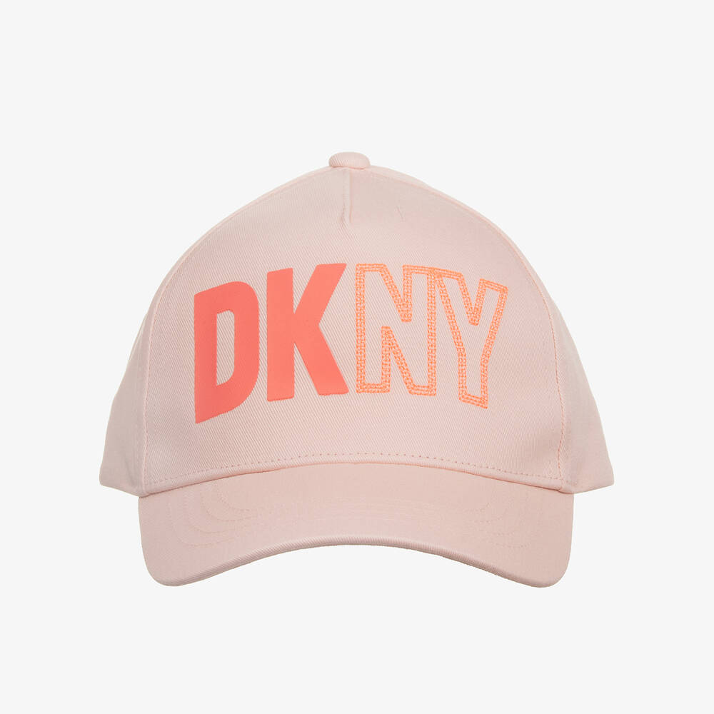 DKNY-Teen Girls Pink Cotton Cap | Childrensalon Outlet