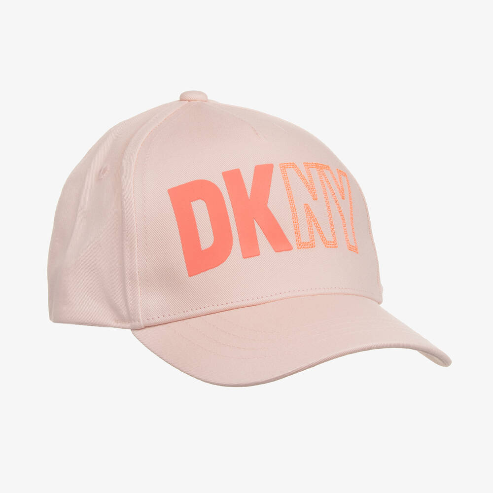 DKNY-Teen Girls Pink Cotton Cap | Childrensalon Outlet