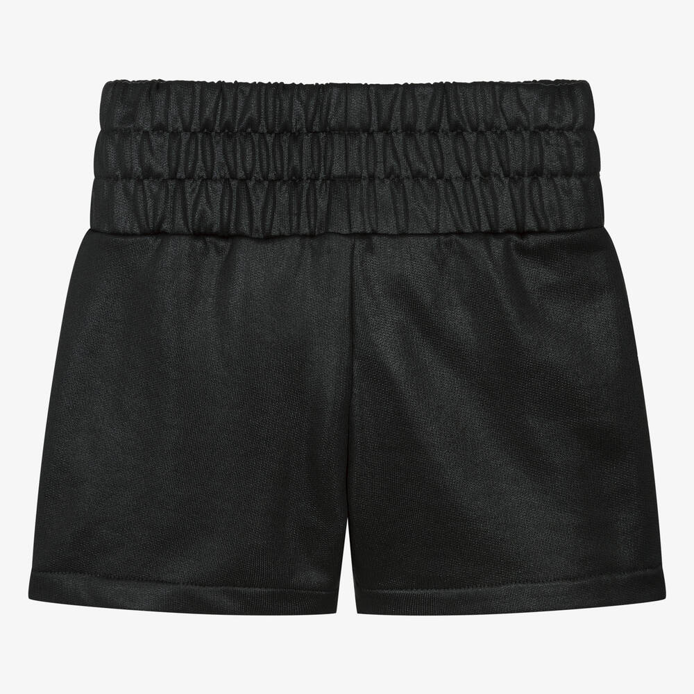 DKNY-Teen Girls Shimmery Black Jersey Shorts | Childrensalon Outlet