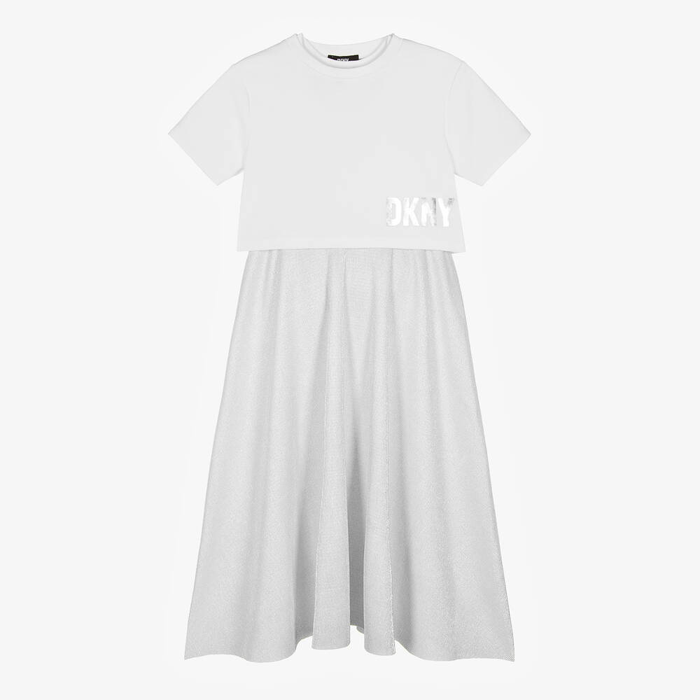 Dkny dress white discount