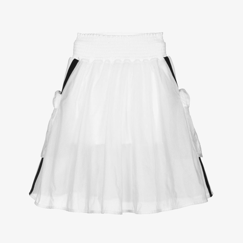 DKNY-Белая нейлоновая юбка для подростков | Childrensalon Outlet