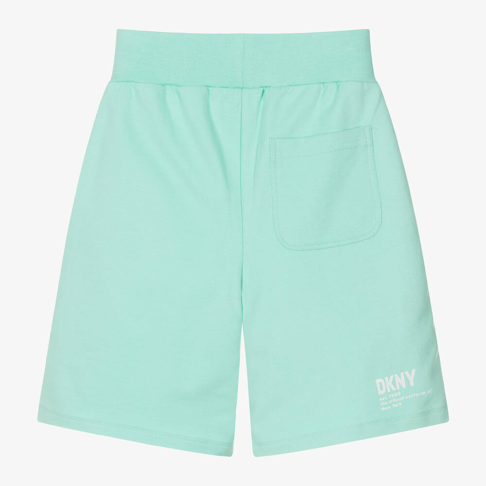 DKNY-Teen Green Cotton Shorts | Childrensalon Outlet
