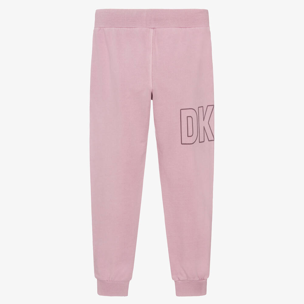 DKNY-Teen Lilac Pink Cotton Joggers | Childrensalon Outlet