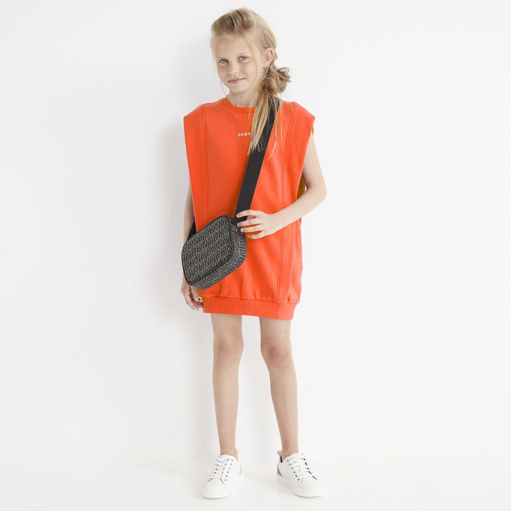 Dkny orange dress new arrivals