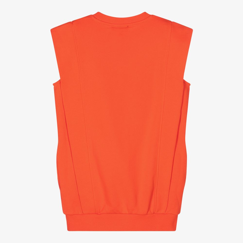 DKNY-Оранжевое хлопковое платье для подростков | Childrensalon Outlet