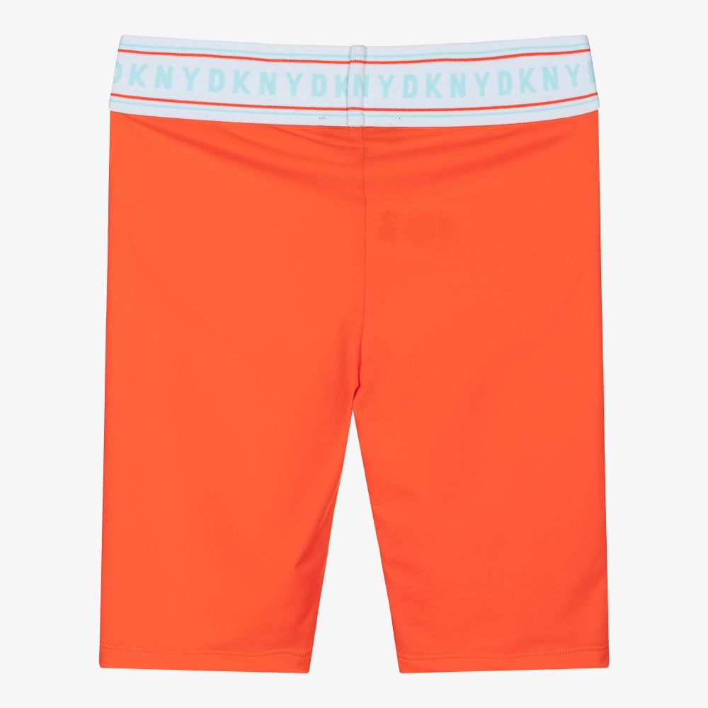 DKNY Teen Orange Cycling Shorts