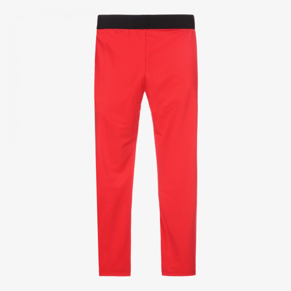 DKNY-Teen Red Logo Leggings | Childrensalon Outlet